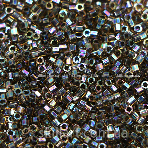 Бисер DBC-89 Miyuki Delica Beads Cut 11/0 (рубка, серо-песочный)